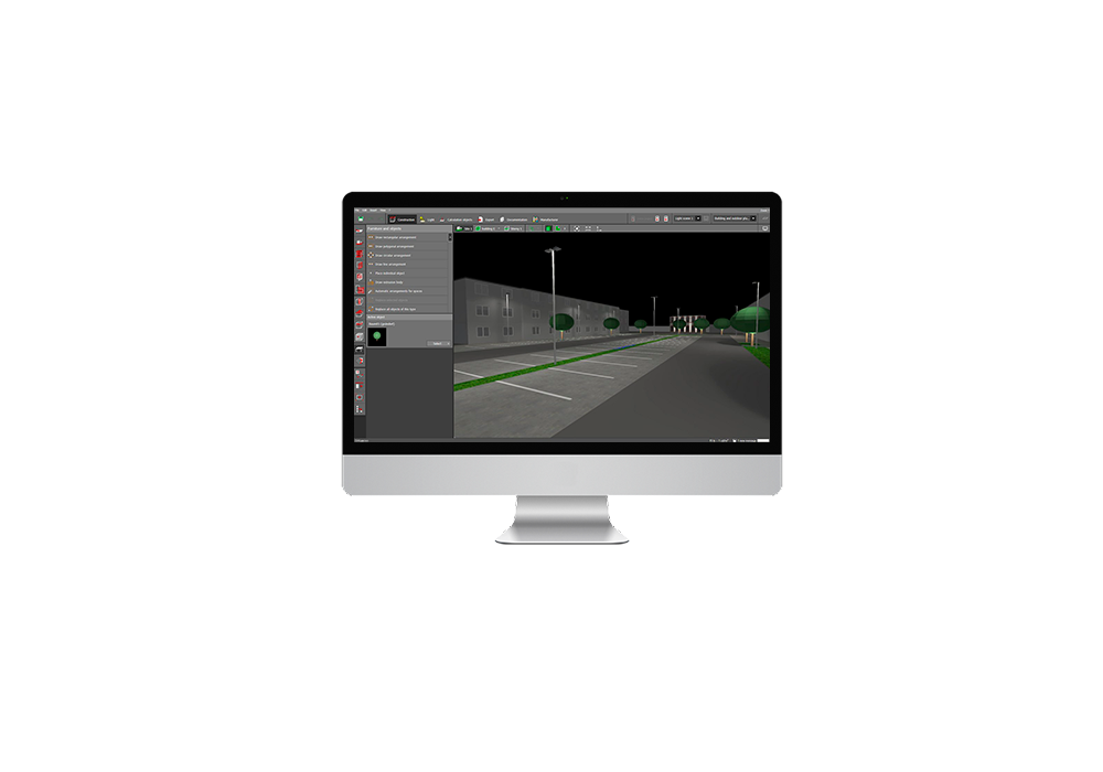 Diseño de iluminación en Exteriores y Vialidades con Dialux Evo